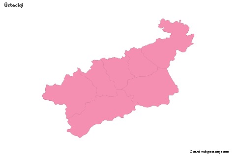 Sample Maps for Ústecký (pink,outline)