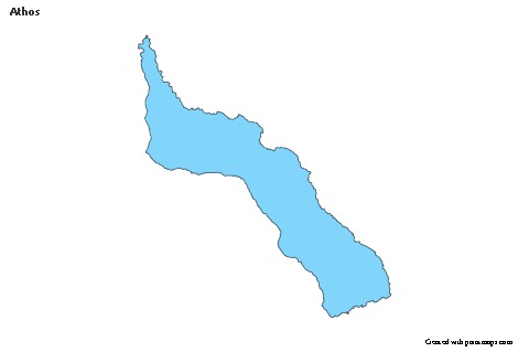 Contoh Peta untuk Athos (biru)