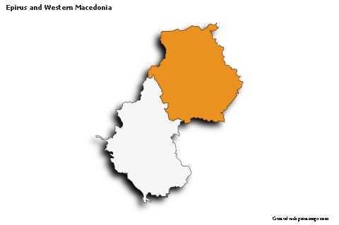 Contoh Peta untuk Epirus and Western Macedonia (berwarna,bayangan)
