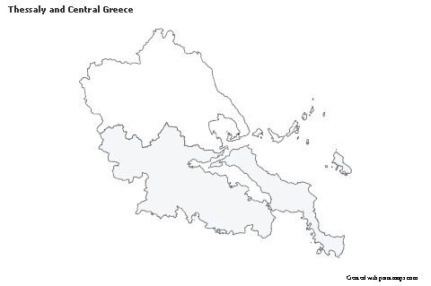 Sample Maps for Thessaly and Central Greece (black-white)