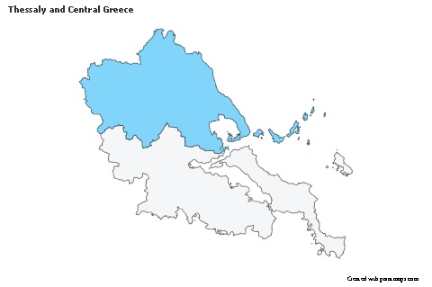 Sample Maps for Thessaly and Central Greece (blue)
