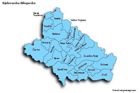 Sample Maps for Bjelovarska-Bilogorska (blue,shadowy)