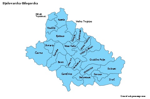 Sample Maps for Bjelovarska-Bilogorska (blue)