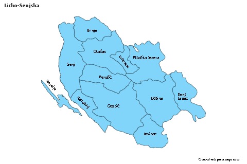 Sample Maps for Licko-Senjska (blue)