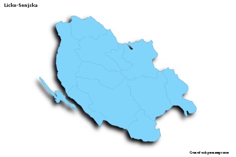 Sample Maps for Licko-Senjska (blue,outline,shadowy)