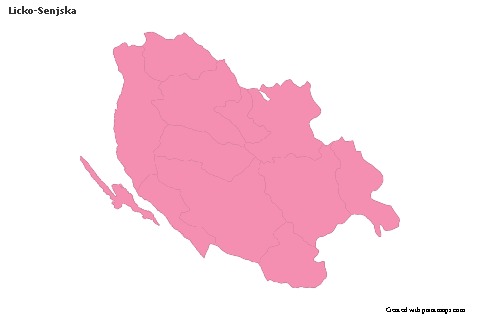 Sample Maps for Licko-Senjska (pink,outline)