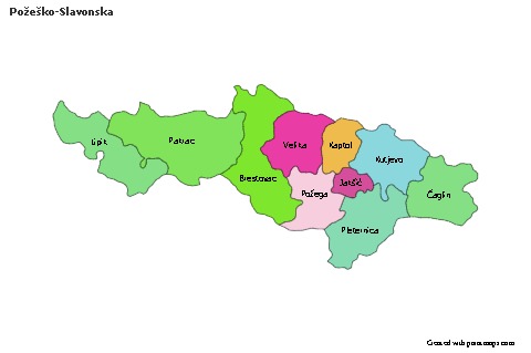 Sample Maps for Požeško-Slavonska (colored)