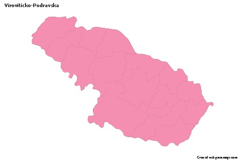 Sample Maps for Viroviticko-Podravska (pink,outline)