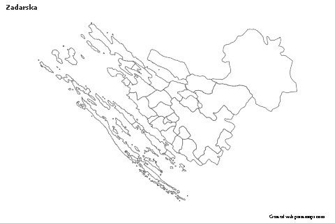 Sample Maps for Zadarska (black-white)