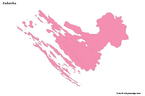 Sample Maps for Zadarska (pink,outline)