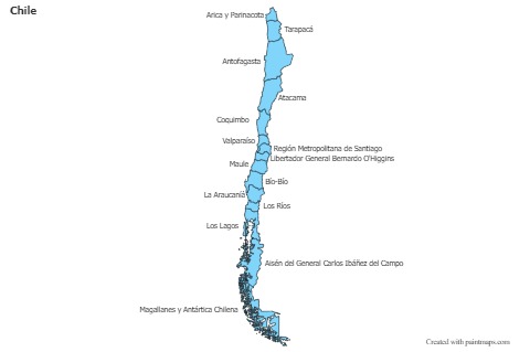 Sample Maps for Chile (blue)