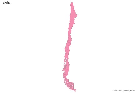 Sample Maps for Chile (pink,outline)