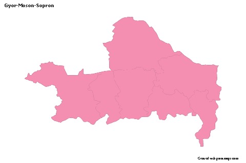 Sample Maps for Gyor-Moson-Sopron (pink,outline)