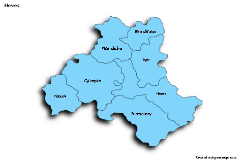 Sample Maps for Heves (blue,shadowy)