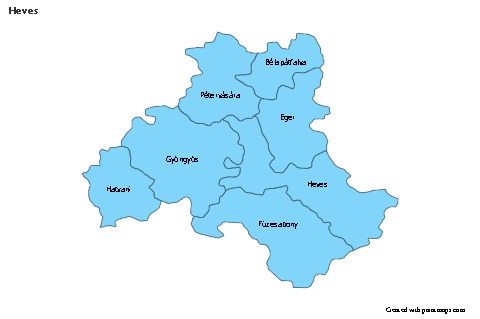 Sample Maps for Heves (blue)