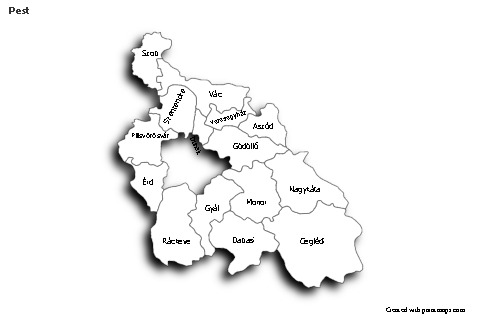 Sample Maps for Pest (black-white,shadowy)