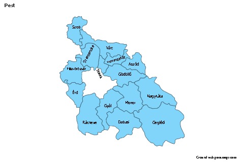 Sample Maps for Pest (blue)