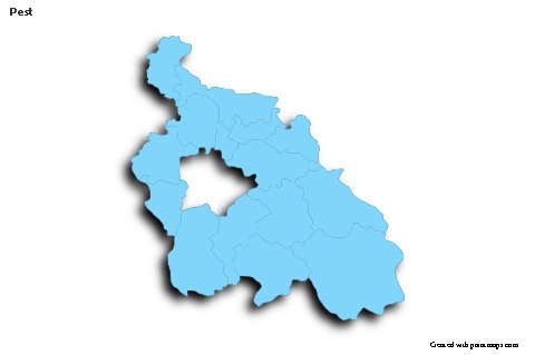 Sample Maps for Pest (blue,outline,shadowy)