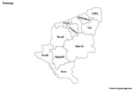 Sample Maps for Somogy (black-white)