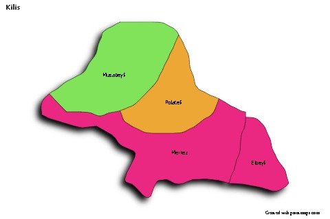 Sample Maps for Kilis (colored,shadowy)