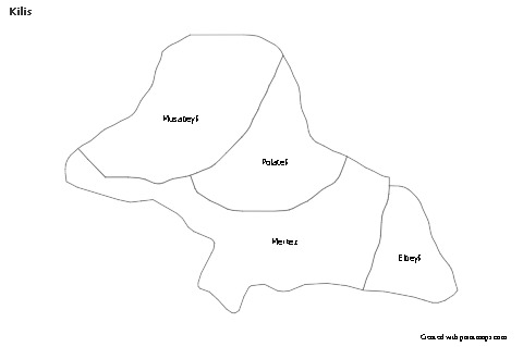 Sample Maps for Kilis (black-white)