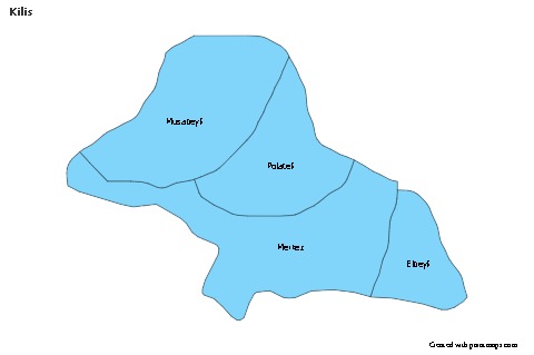 Sample Maps for Kilis (blue)