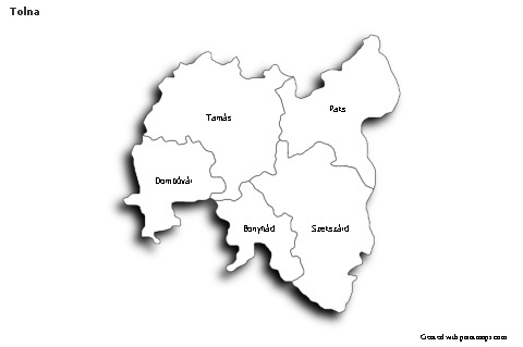 Sample Maps for Tolna (black-white,shadowy)