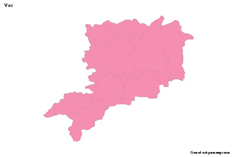 Sample Maps for Vas (pink,outline)