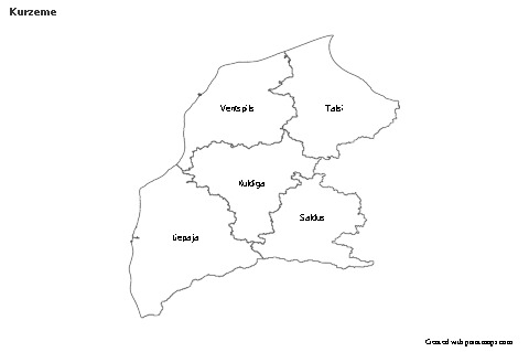 Sample Maps for Kurzeme (black-white)