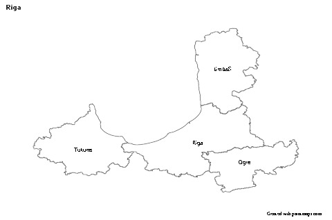 Sample Maps for Riga (black-white)