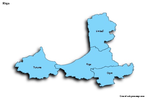 Sample Maps for Riga (blue,shadowy)