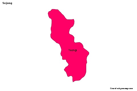 Sample Maps for Sejong (colored)