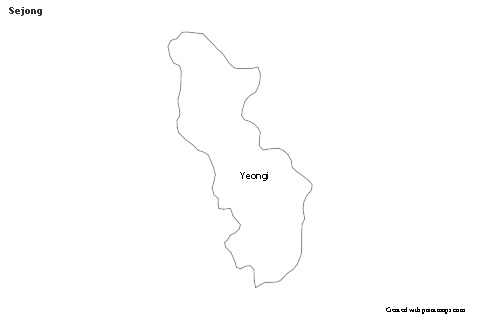 Sample Maps for Sejong (black-white)