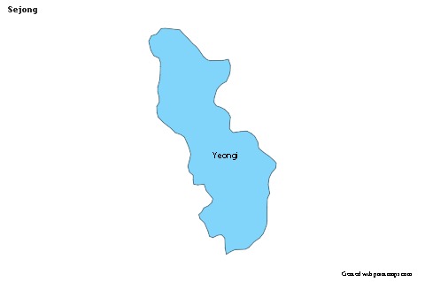 Sample Maps for Sejong (blue)