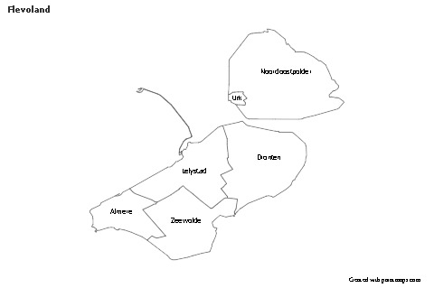 Sample Maps for Flevoland (black-white)