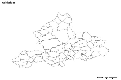 Sample Maps for Gelderland (black-white)