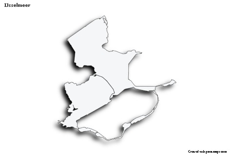 Sample Maps for IJsselmeer (colored,shadowy)