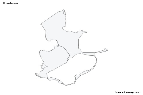 Sample Maps for IJsselmeer (colored)