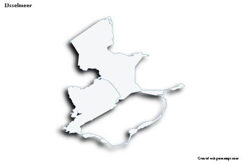 Sample Maps for IJsselmeer (blue,outline,shadowy)