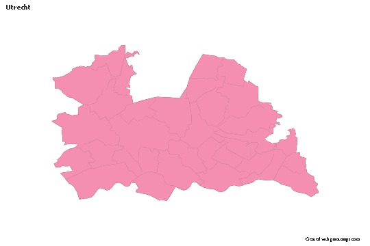 Sample Maps for Utrecht (pink,outline)