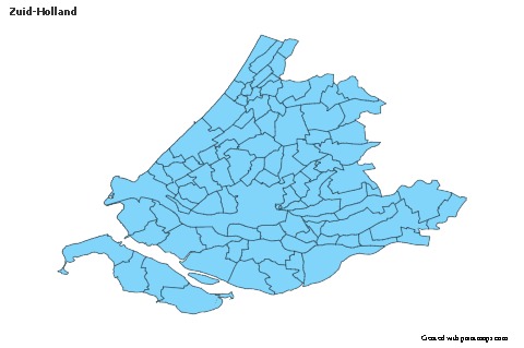 Sample Maps for Zuid-Holland (blue)