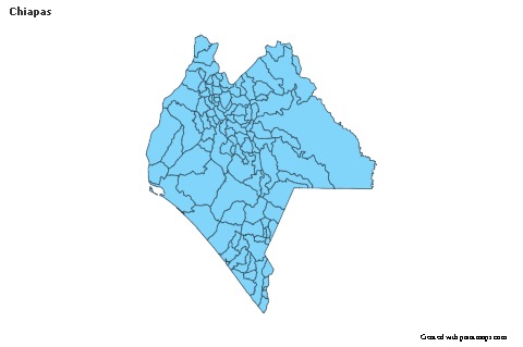 Sample Maps for Chiapas (blue)