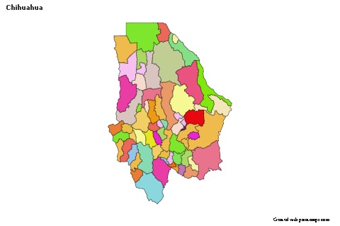 Sample Maps for Chihuahua (colored)