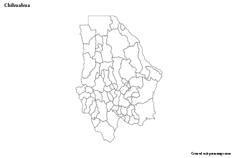 Sample Maps for Chihuahua (black-white)