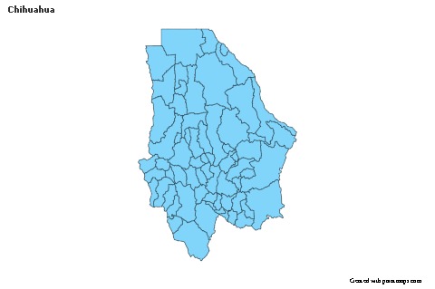 Sample Maps for Chihuahua (blue)