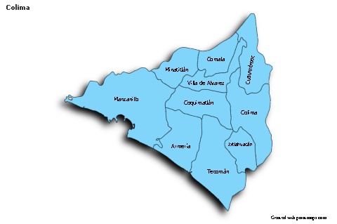 Contoh Peta untuk Colima (biru,bayangan)
