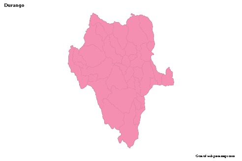 Sample Maps for Durango (pink,outline)