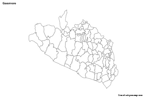 Sample Maps for Guerrero (black-white)