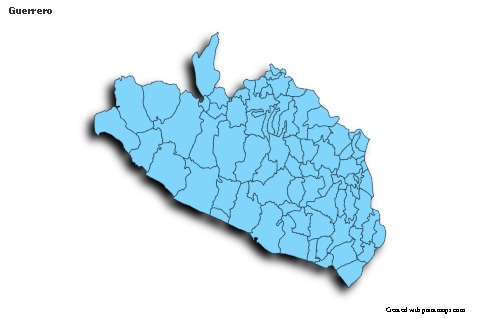 Sample Maps for Guerrero (blue,shadowy)