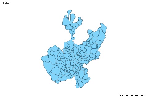 Sample Maps for Jalisco (blue)